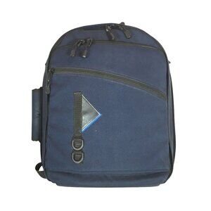 Willow Design Keouac PC Backpack Navy Blue Nylon Padded High Density Foam 18x12